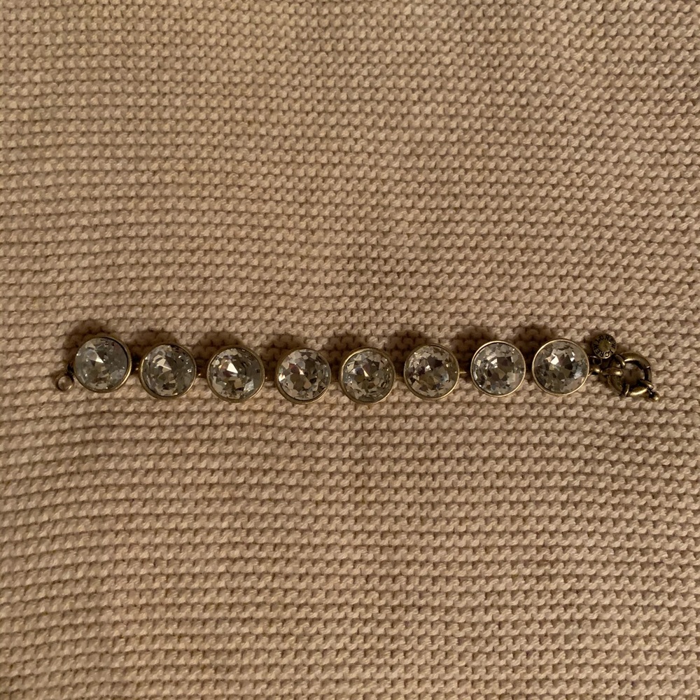 J Crew Brûlée Crystal Bracelet